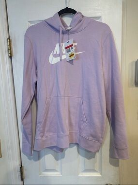 Nike Lavender Hoodie - Light Purple Casual Pullover
